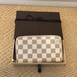 Damier Azur Canvas wallet
